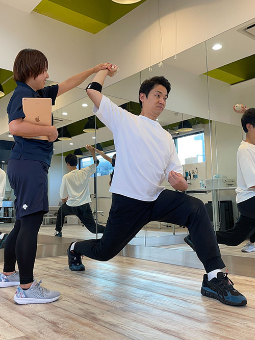 競技特性に応じた運動指導